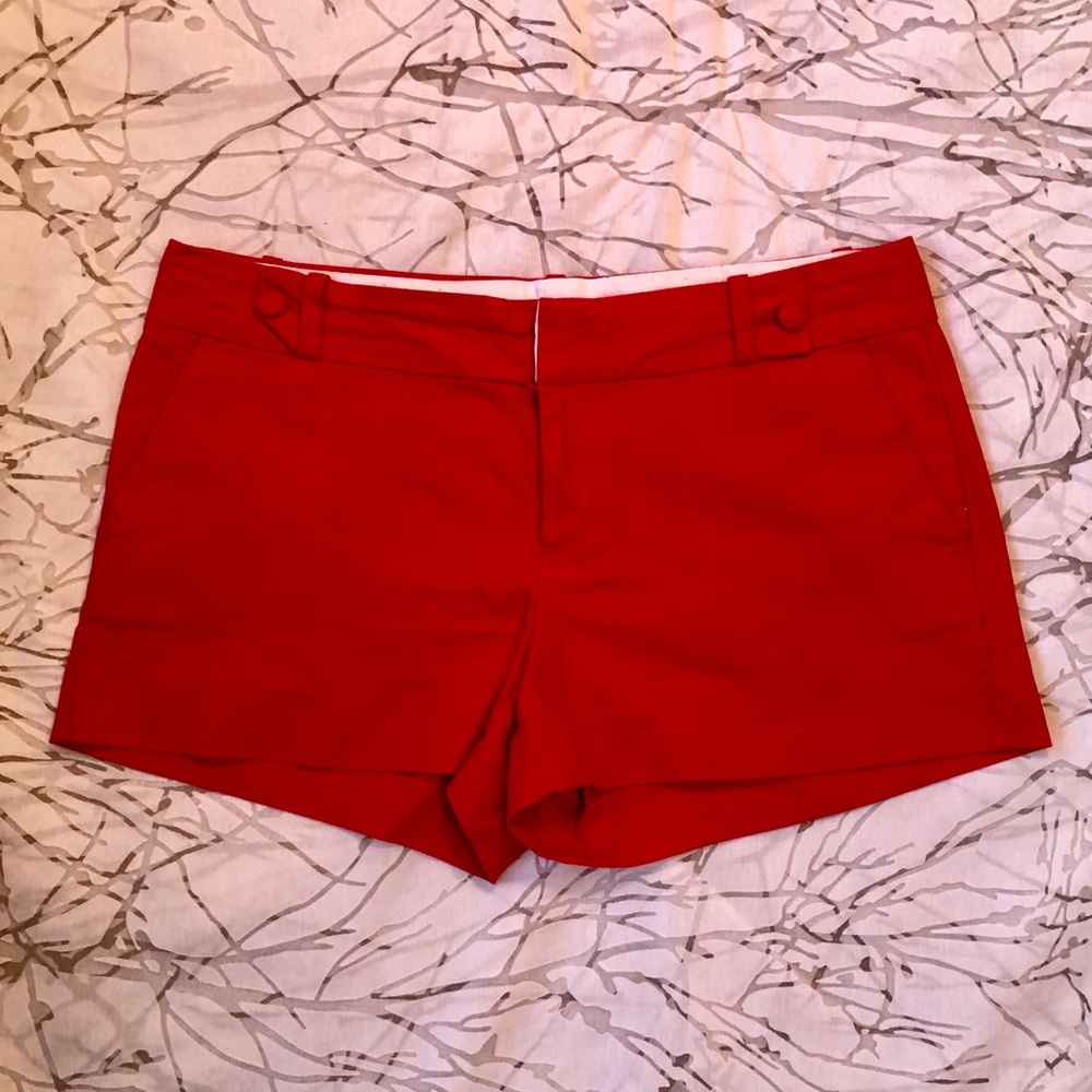 Banana Republic Red Shorts